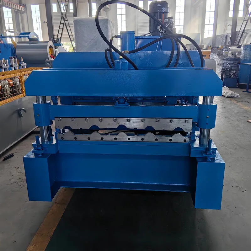 820 Glazed Roof Tile Roll Forming Machine