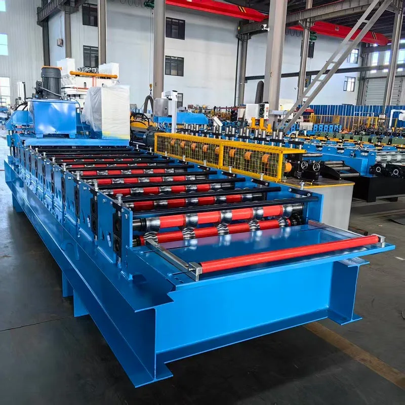 820 Glazed Roof Tile Roll Forming Machine